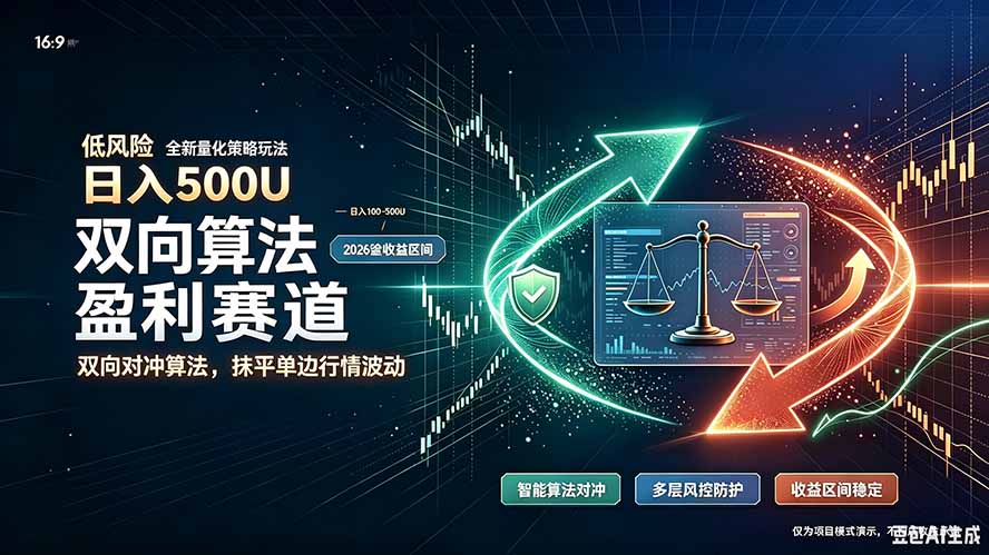 算法对冲/EA量化，日入500刀，躺着赚钱！你把它当做“自动提款机”，它把你就爆了-鑫梵淘