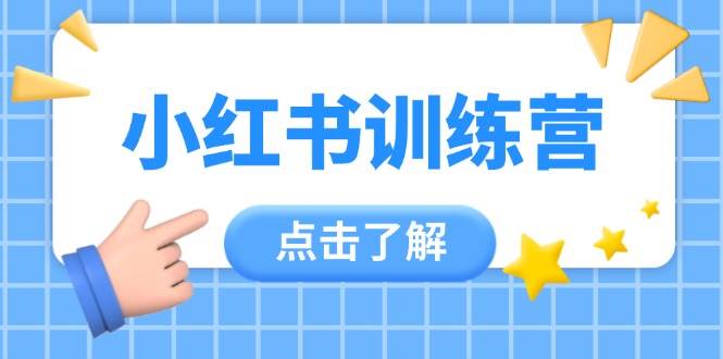 小红书训练营，助小白入门，掌握技巧变达人，课程实操又全面(12节课)-鑫梵淘