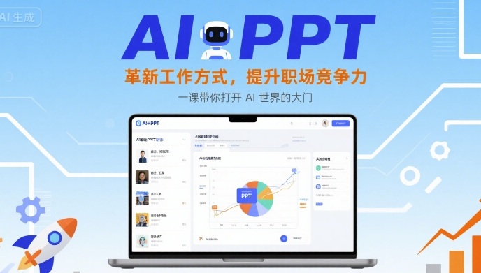 AI+PPT：革新工作方式，提升职场竞争力，一课带你打开 AI 世界的大门-鑫梵淘