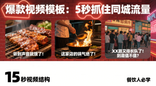 白泽老师·餐饮实体店短视频爆店-鑫梵淘