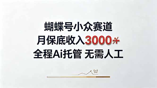 视频号小众领域，月收入3000+， 全程Ai托管操作  新人2天学会！-鑫梵淘