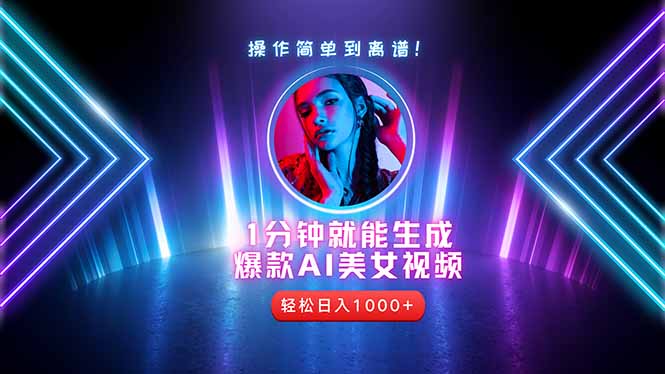 2025年最强副业：用AI做短视频，从零开始打造爆款账号！-鑫梵淘