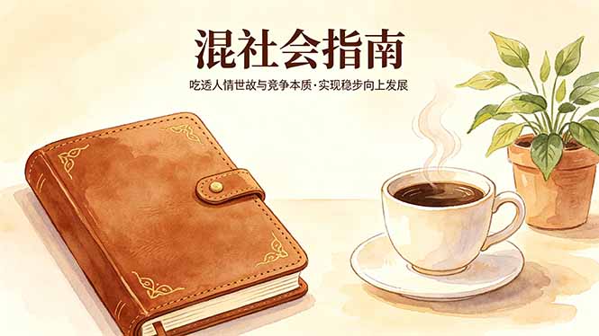 付费文章：混社会指南，吃透人情世故与竞争本质，实现稳步向上发展-鑫梵淘