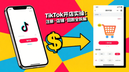 大熊跨境·TikTok从开店到投流的进阶课-鑫梵淘