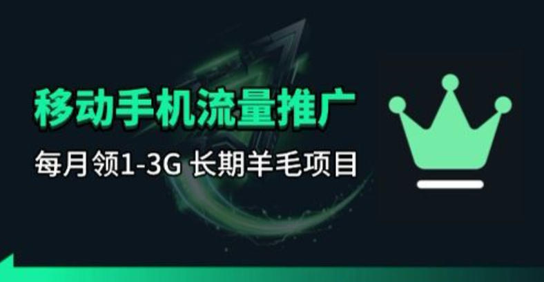手机流量领取推广_每月一轮，刚需类的长期项目-鑫梵淘
