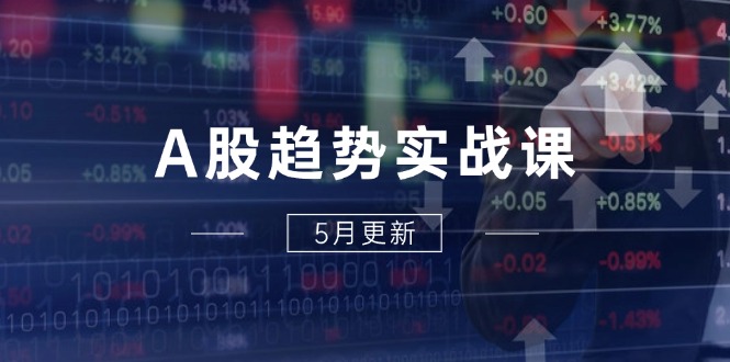A股趋势实战课：主力动向+政策红利，2025全年策略5月更新-鑫梵淘