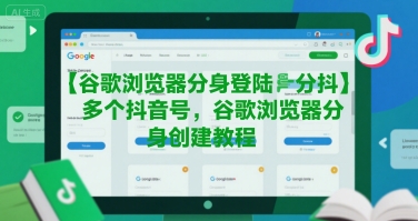 谷歌浏览器分身登陆多个抖音号，谷歌浏览器分身创建教程-鑫梵淘