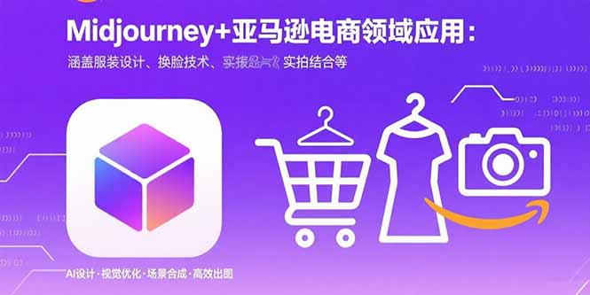Midjourney+电商领域商业应用：涵盖服装设计、换脸技术、实拍结合等-鑫梵淘