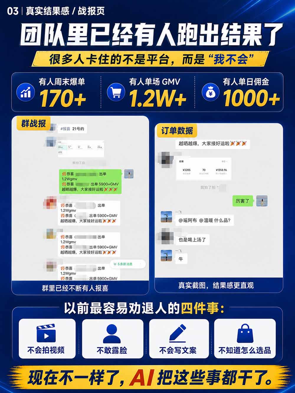 图片[5]-2026视频号AI爆品带货训练营-9月开课｜不露脸不直播，AI做视频发视频号，有人下单，你赚佣金，轻松单日佣金1000+-鑫梵淘