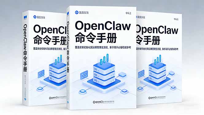 OpenClaw命令手册：覆盖安装初始化到运维管理全流程，新手高手必备权威参考-鑫梵淘