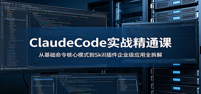 ClaudeCode实战精通课：从基础命令核心模式到Skill插件企业级应用全拆解-鑫梵淘