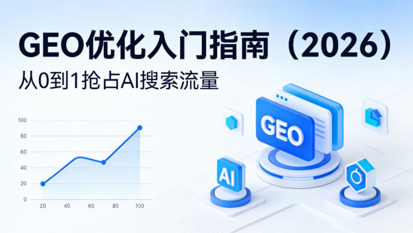 【最新】GEO优化入门指南(2026)，从0到1抢占AI搜索流量-鑫梵淘