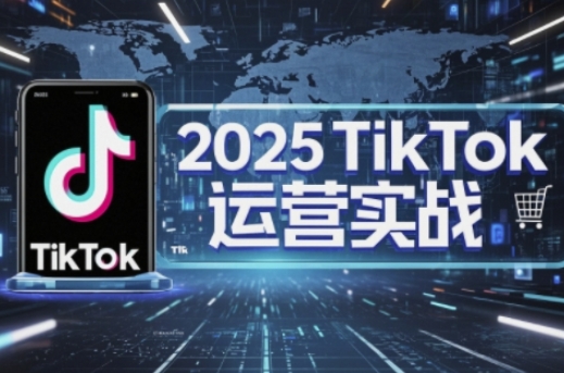 2025TikTok电商运营，掌握TikTok店铺运营核心技巧，实现低成本高转化-鑫梵淘