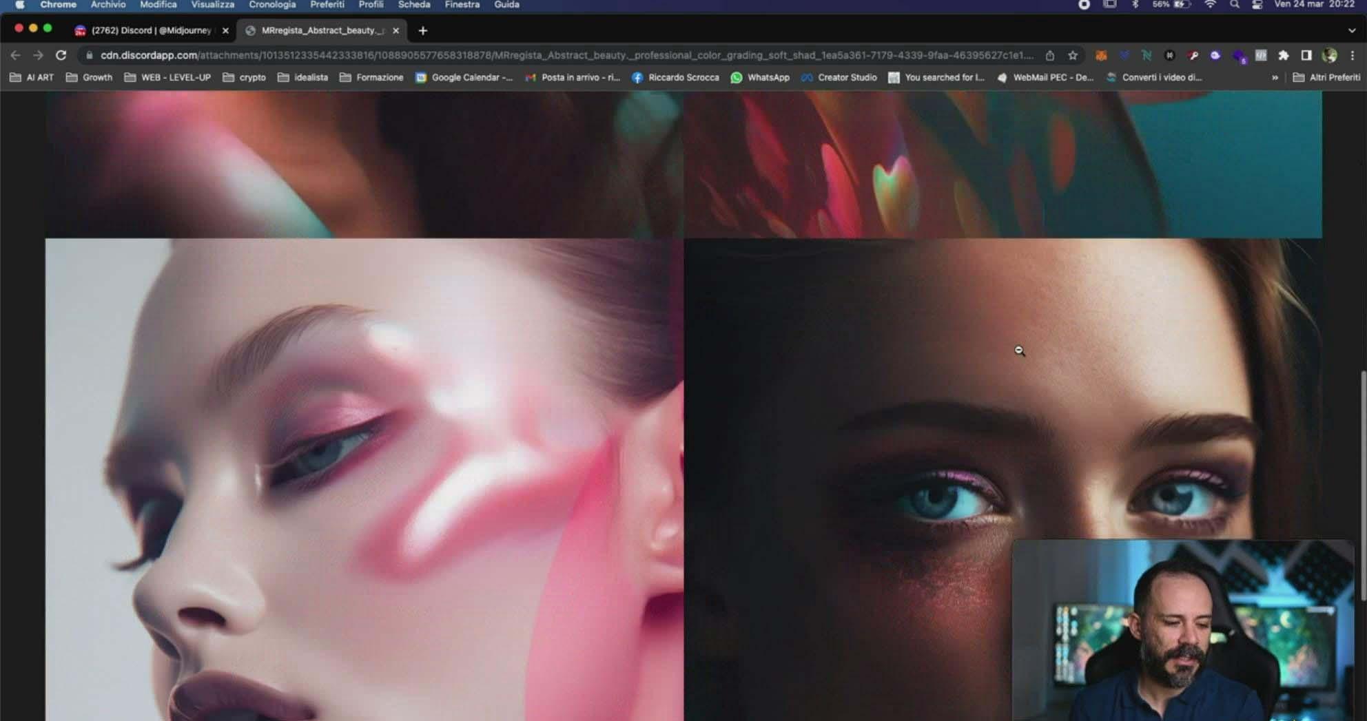 图片[5]-Midjourney AI人工智能创建和销售令人惊叹的海报教程-10节课-中英字幕-鑫梵淘
