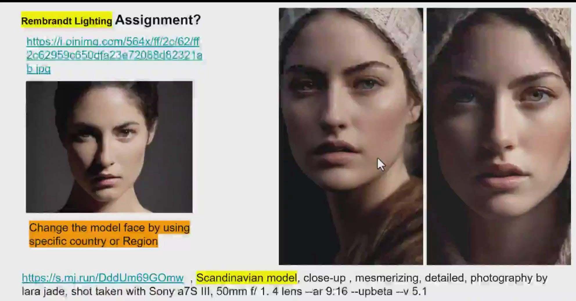 (9312期)Midjourney v5 ChatGPT 和 Bard AI人工智能人像摄影大师班-15节-中英字幕-鑫梵淘