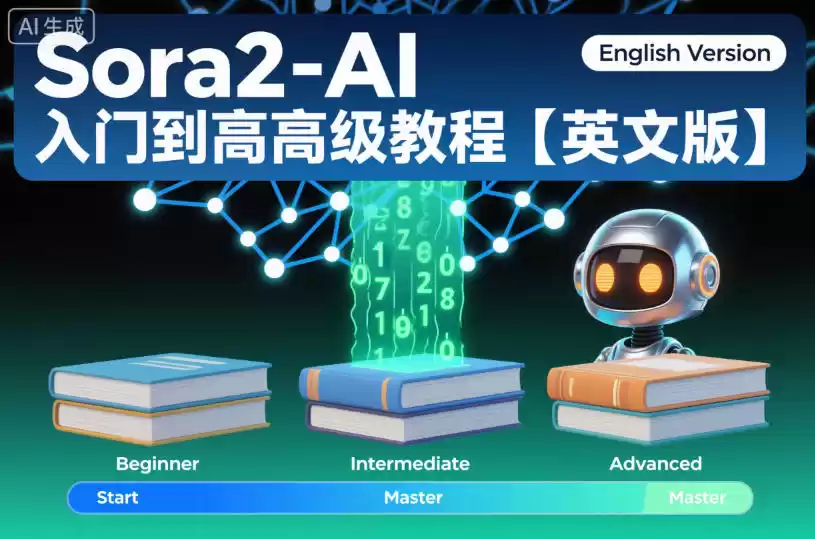 Sora2-AI入门到高级教程【英文版】-鑫梵淘