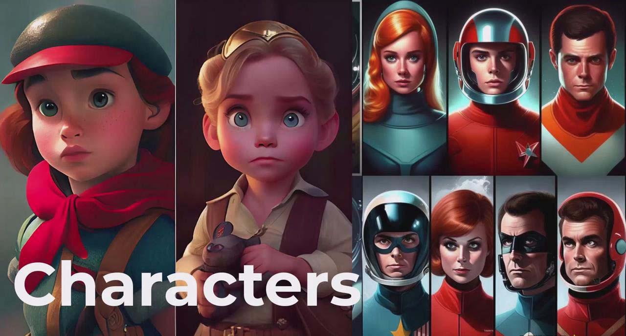 掌握 MidJourney V5 AI + ChatGPT创建一致的角色设计图像-22节课-中英字幕-鑫梵淘