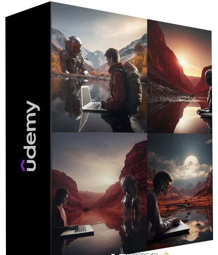 ChatGPT4 和 MidJourney AI 绘画聊天革命性指南教程-33节视频课-中英字幕-鑫梵淘