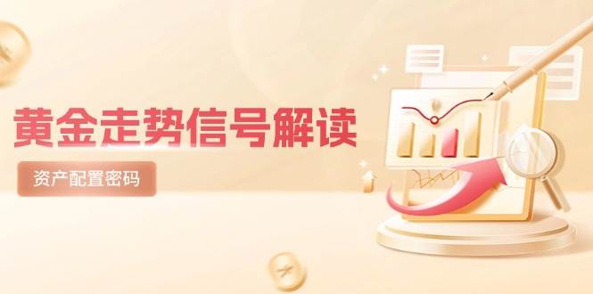 （14860期）黄金走势信号解读，避险逻辑+市场情绪，美股剧震后的资产配置密码-鑫梵淘