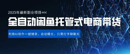 【闲鱼全自动电商带货】三年磨一剑，一朝露锋芒，长期稳定项目，单日稳定变现5张【揭秘】-鑫梵淘