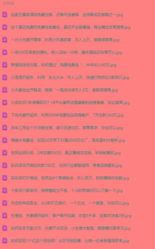 图片[2]-(9607期)真实有效391套商业模式，年入几十到几百万案例解析(电子书+视频+图文)-鑫梵淘