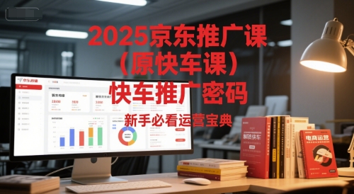 2025京东推广课(原快车课)解锁京东快车推广密码，新手必看运营宝典-鑫梵淘