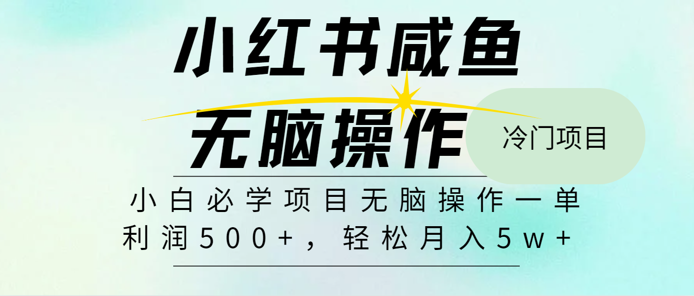 全网首发2024最热门赚钱暴利手机操作项目，简单无脑操作，每单利润最少500+-鑫梵淘