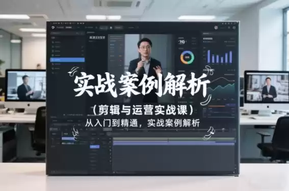 剪辑与运营实战课,从入门到精通,实战案例解析(更新2026)