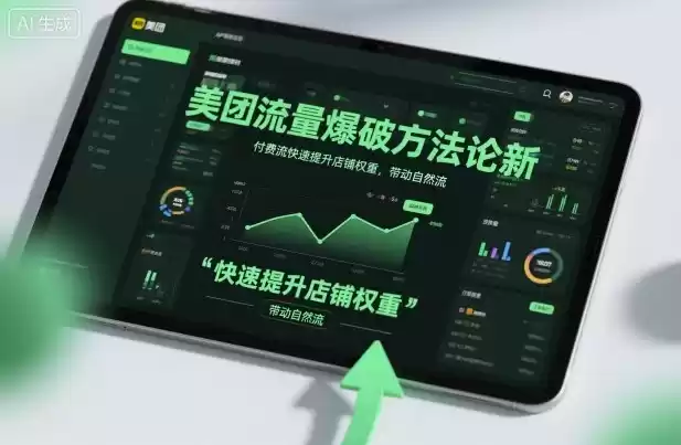 美团流量爆破方法论，付费流快速提升店铺权重，带动自然流-鑫梵淘