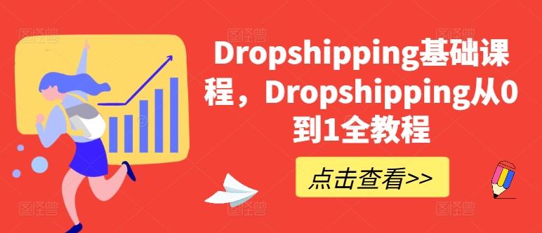 Dropshipping基础课程，Dropshipping从0到1全教程-鑫梵淘