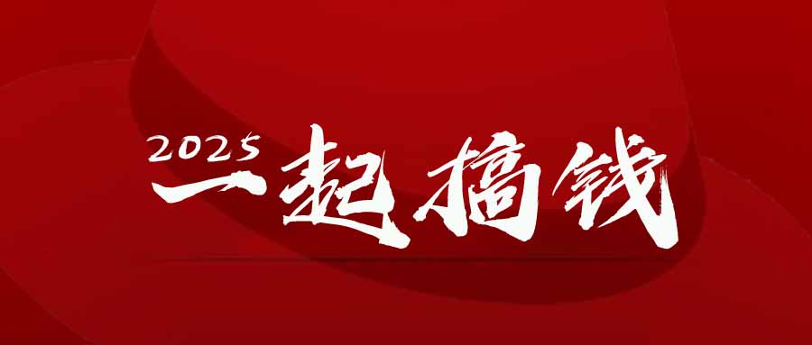 2025年，请“不择手段”去搞钱!-鑫梵淘