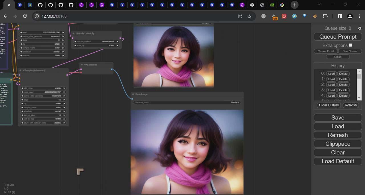 图片[2]-ComfyUI 利用 Stable Diffusion 学习AI GUI 工作流程教程-中英字幕-鑫梵淘