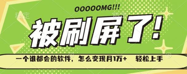 一个谁都会的软件，怎么变现月1万+轻松上手-鑫梵淘