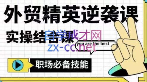 大表姐·外贸精英逆袭-实操综合课-鑫梵淘