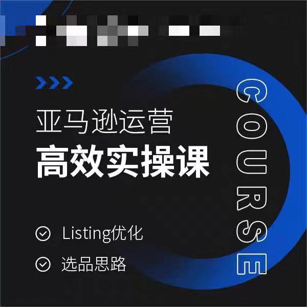 亚马逊运营高效实操课，Listing优化，选品思路-鑫梵淘