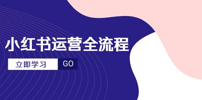 （14861期）小红书运营全流程，爆款选题文案，视频制作技巧，进阶达人宝典-鑫梵淘