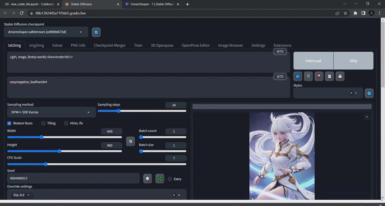 图片[3]-利用Stable Diffusion创建动漫艺术图像使用AI绘画赚钱-中英字幕-鑫梵淘