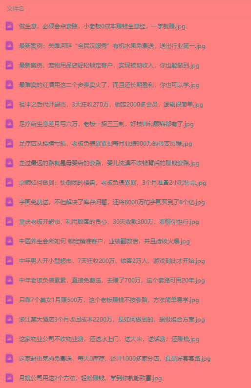 图片[3]-(9607期)真实有效391套商业模式，年入几十到几百万案例解析(电子书+视频+图文)-鑫梵淘