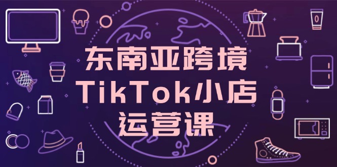 （14390期）东南亚跨境TikTok小店运营课，掌握店铺设置与流量转化核心技巧-鑫梵淘