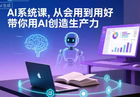 AI系统课，从会用到用好，带你用AI创造生产力-鑫梵淘