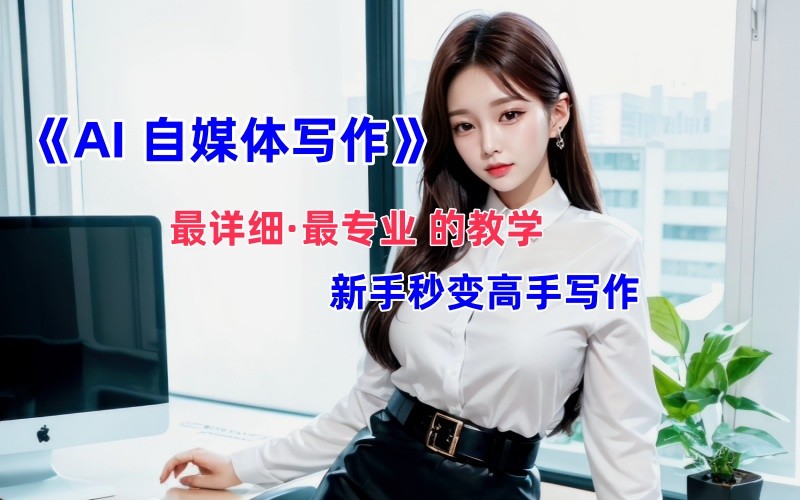 全网最全最细最专业的“AI自媒体写作”教学，新手小白秒变写作高手！-鑫梵淘