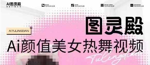 全网首发，原价988图灵殿AI颜值美女热舞视频，云端生图，轻松过原创-鑫梵淘