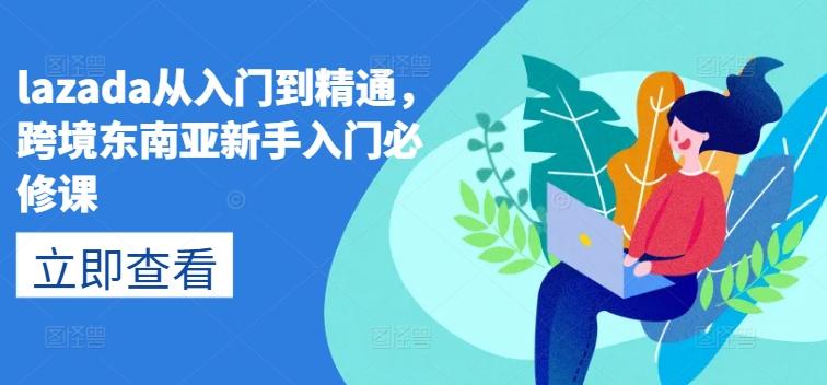 lazada从入门到精通，跨境东南亚新手入门必修课-鑫梵淘