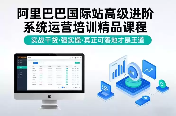 阿里巴巴国际站高级进阶系统运营培训精品课程，实战干货，强实操，真正可落地才是王道-鑫梵淘