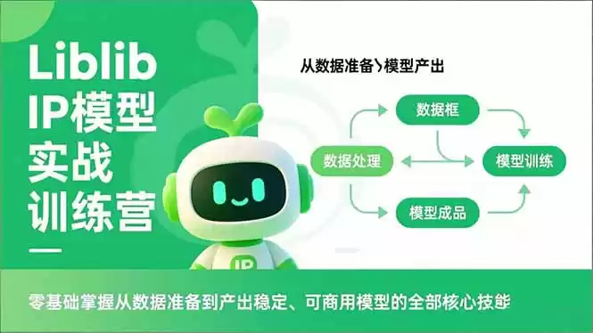 Liblib IP模型实战训练营，零基础掌握从数据准备到产出稳定、可商用模型的全部核心技能-鑫梵淘