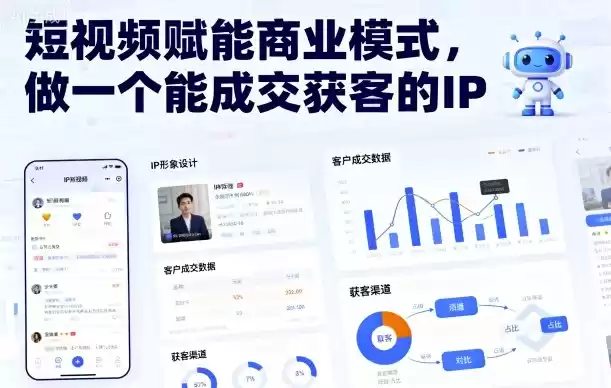短视频赋能商业模式，做一个能成交获客的IP(更新)-鑫梵淘