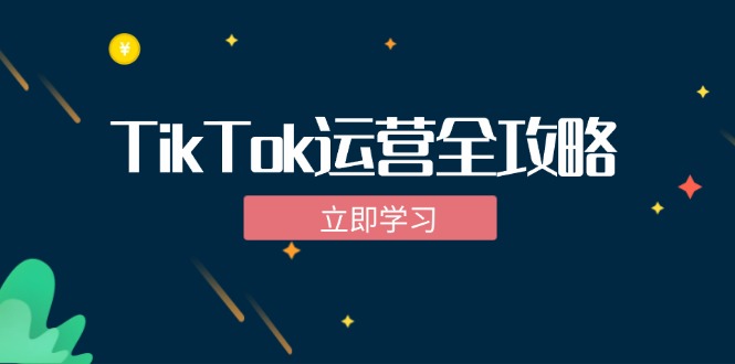TikTok实战运营全攻略：从下载软件到变现，抖音海外版实操教程-鑫梵淘